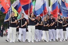 Спортивное шествие «Здоровое Отечество» прошло на ВДНХ при поддержке Министерства спорта