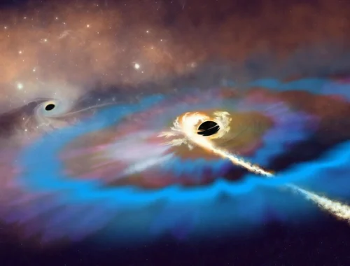 Астрономы обнаружили радиосигналы от черной дыры, разрывающей звезду в далекой галактике