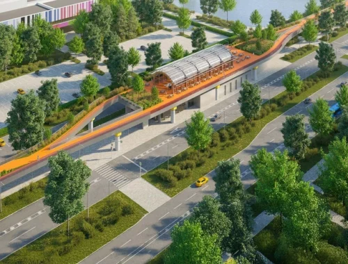 Был монорельс — будет парк: посмотрите, как перестроят 13-ю линию метро в Москве