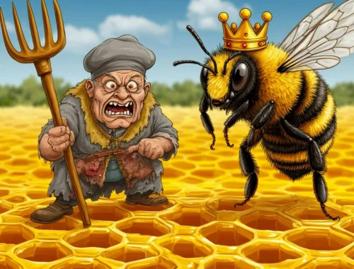 Долой матку: почему рабочие пчелы иногда свергают своих королев 🐝