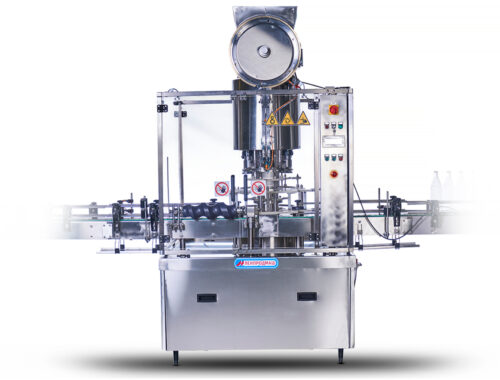 Принцип работы укупорочной машины автоматической