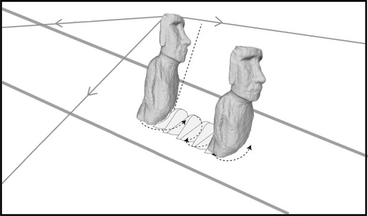 Тайна острова Пасхи разгадана: ученые выяснили, как двигались каменные статуи моаи