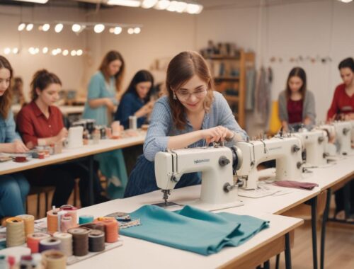 Коворкинг для швей от образовательной школы шитья