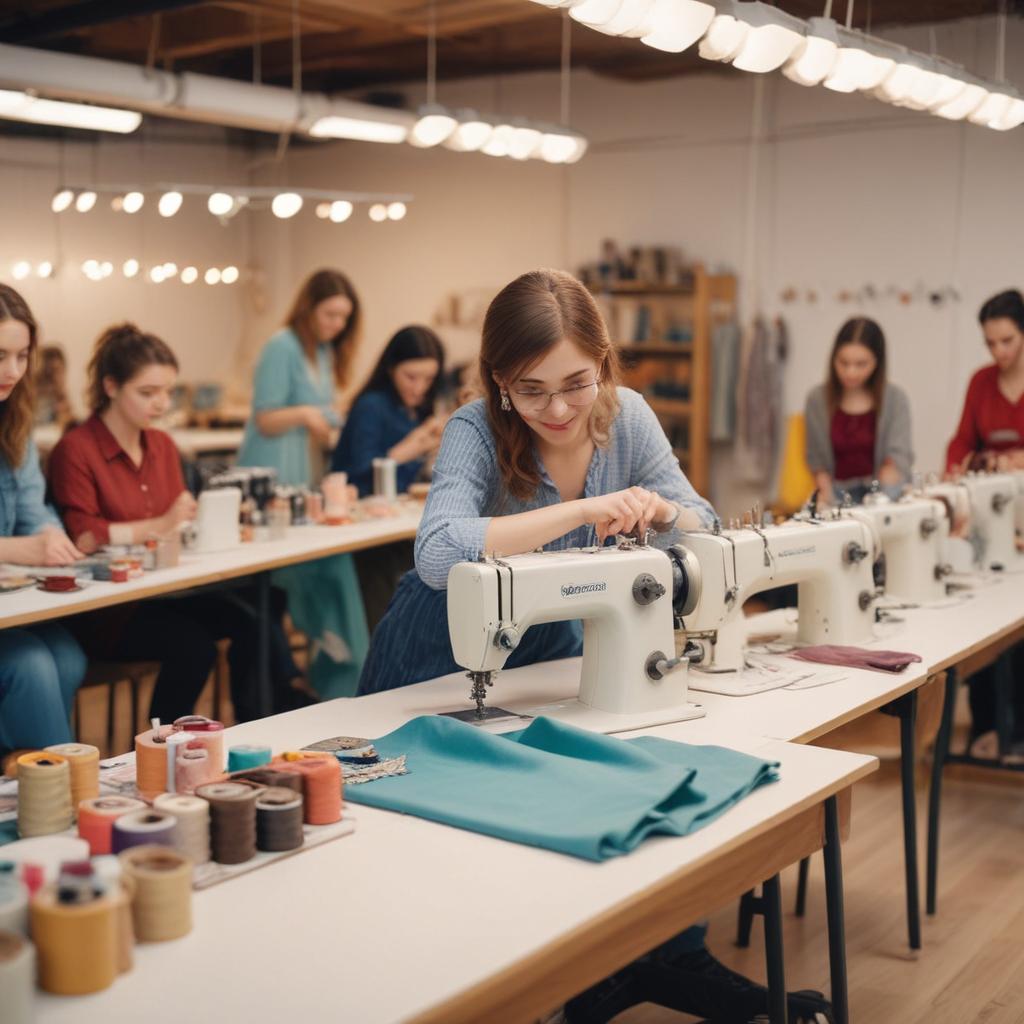 Коворкинг для швей от образовательной школы шитья