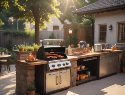 Модульные уличные гриль-кухни и барбекю зоны: обзор конструкций и вариантов обустройства Модульные уличные гриль-кухни и барбекю зоны: обзор конструкций и вариантов обустройства