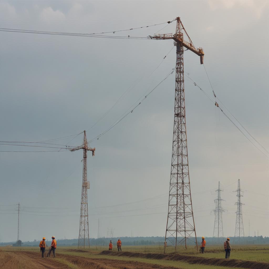 Установка опор ЛЭП и монтаж линий электропередачи: этапы монтажа и требования к безопасности - изображение 2