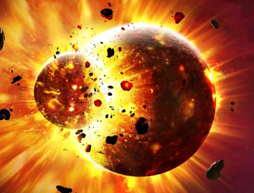 Неловкая соседка: врезавшаяся в Землю протопланета Тейя образовалась неподалеку от Солнца