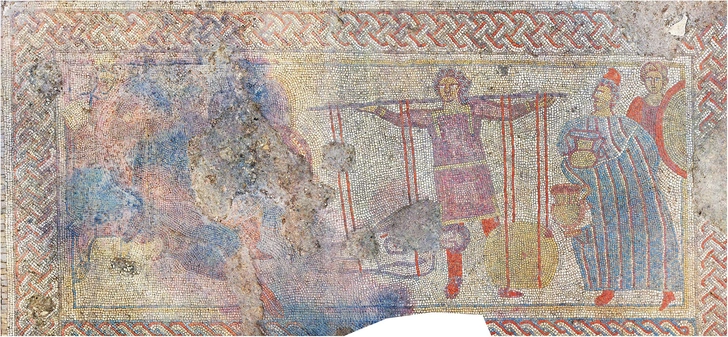 Альтернатива Гомеру: на знаменитой мозаике о Троянской войне нашли несоответствия с текстом «Илиады»