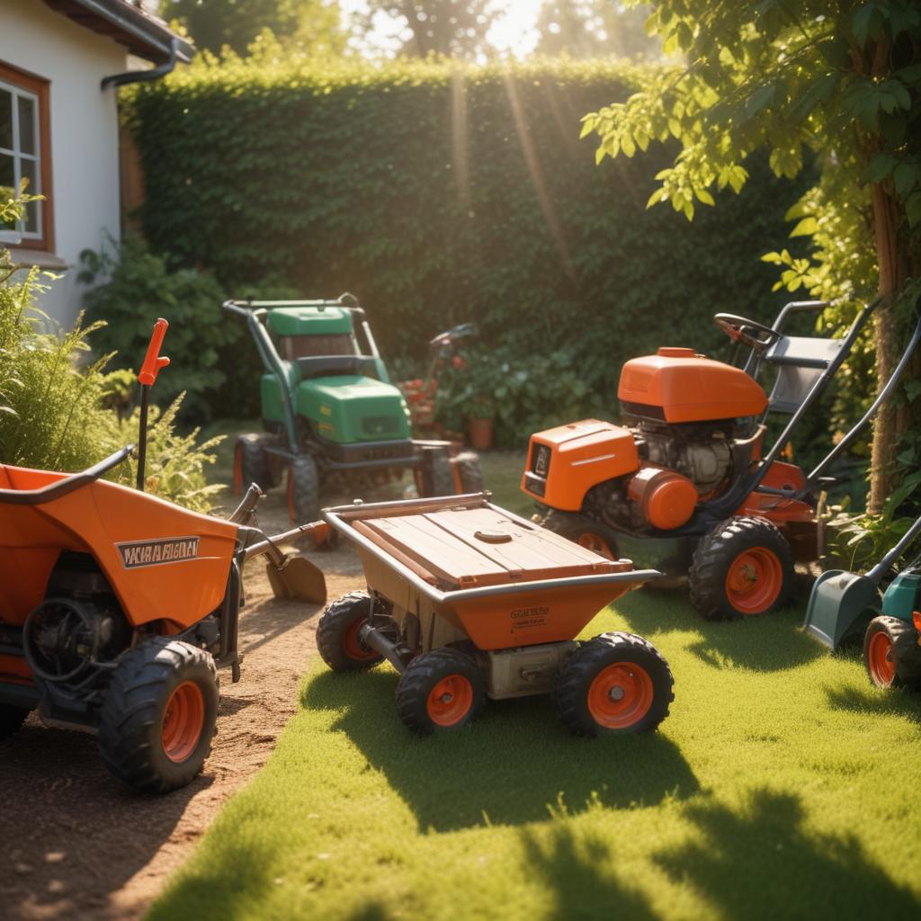 Садовая техника для дачи и огорода: обзор видов и критериев выбора