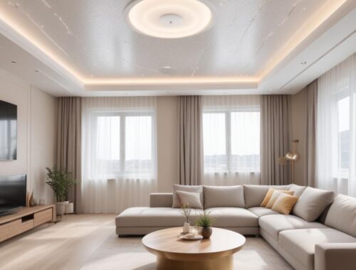 Натяжные потолки под ключ в регионе столицы и прилегающих районов