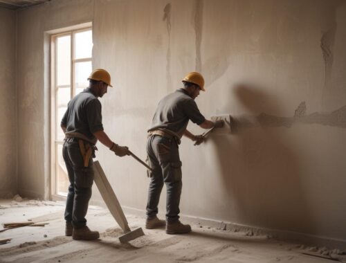 Штукатурные работы: механизированная и ручная штукатурка стен Штукатурные работы: механизированная и ручная штукатурка стен