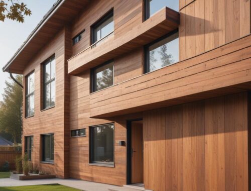 Имитация бруса: виды и области применения