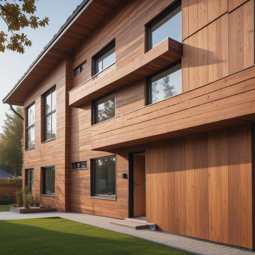 Имитация бруса: виды и области применения