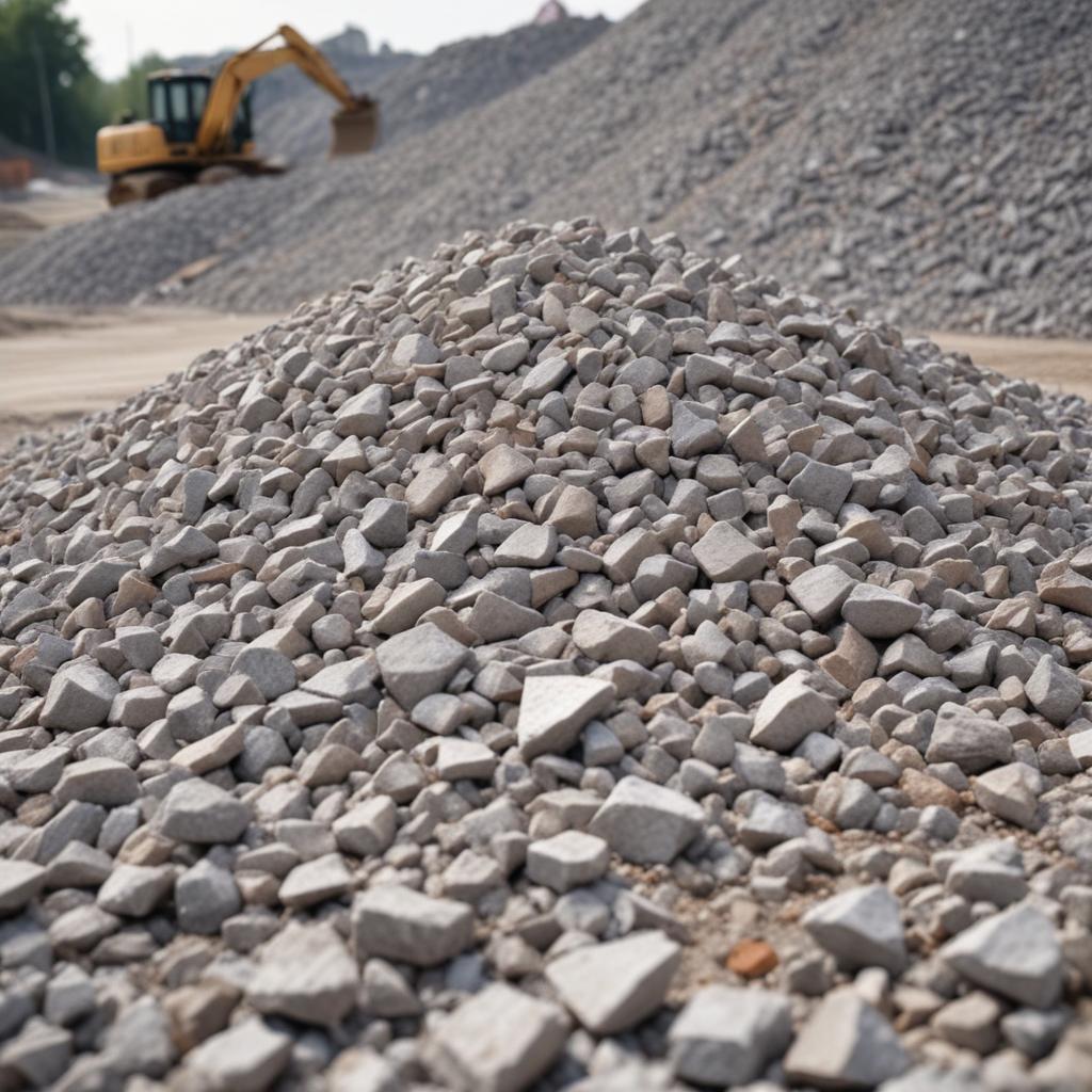Гранитный щебень: цена за кубометр и условия доставки по региону