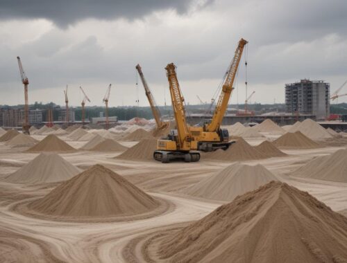 Песок: ориентировочная цена от 170 рублей за тонну