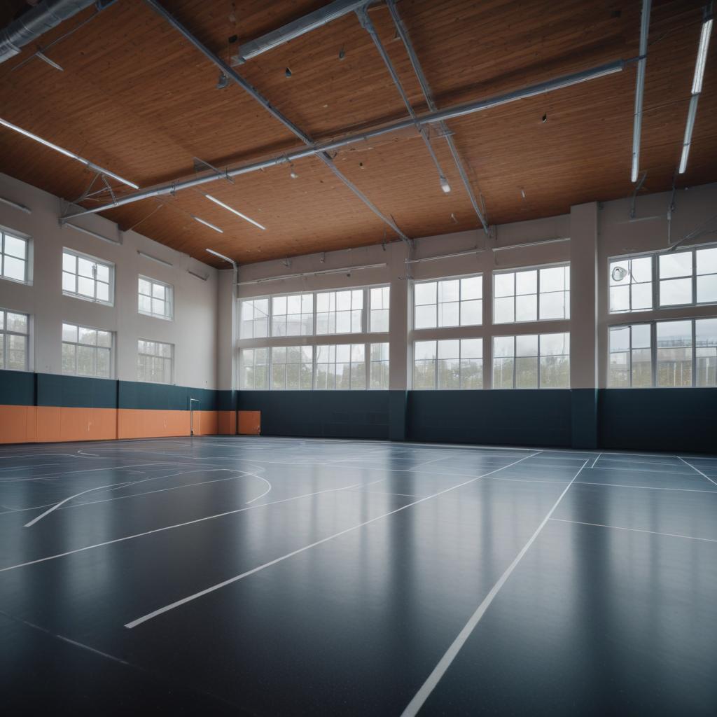 Спортивные резиновые покрытия для залов и площадок: свойства и области применения