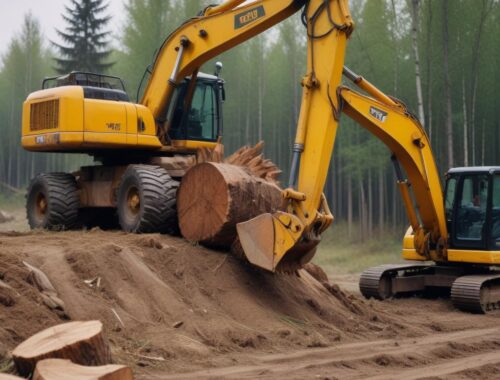 Удаление пней деревьев с выездом на объект в Московской области