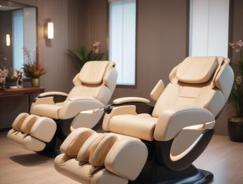 Обзор массажных кресел корейского производства и особенностей применения в салонах