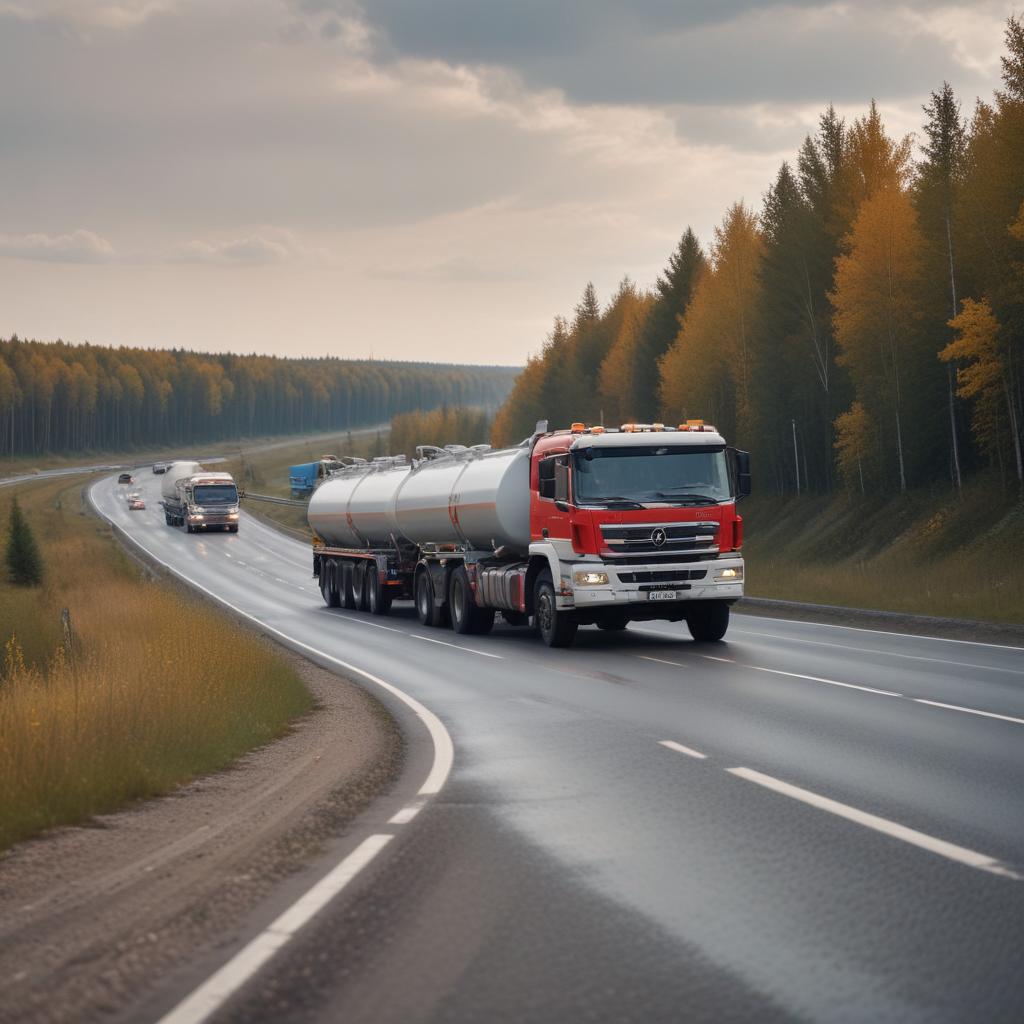 Перевозки наливных опасных грузов автомобильным транспортом по России: требования, регламенты и безопасность