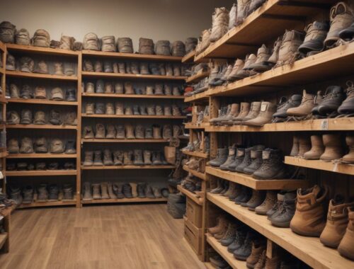 Наличие охотничьего снаряжения в специализированном магазине Наличие охотничьего снаряжения в специализированном магазине