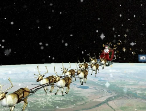 Рождественская география: Санта-Клаус решил начать облет Земли с России