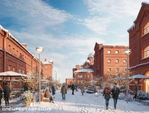 В питерских «Крестах» появится 5-звездочный отель. Вот как будет выглядеть территория бывшей тюрьмы