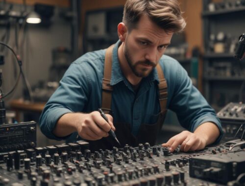 Обслуживание и ремонт микрофонов и радиосистем акустического оборудования