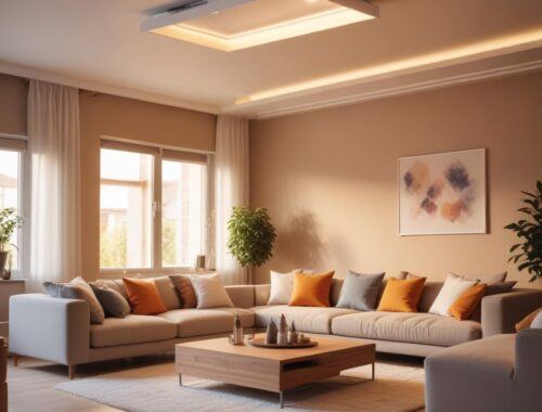 Водяное потолочное отопление: принципы устройства и особенности эксплуатации