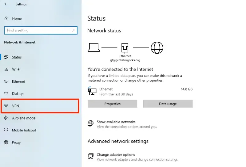 How to Add VPN in Windows