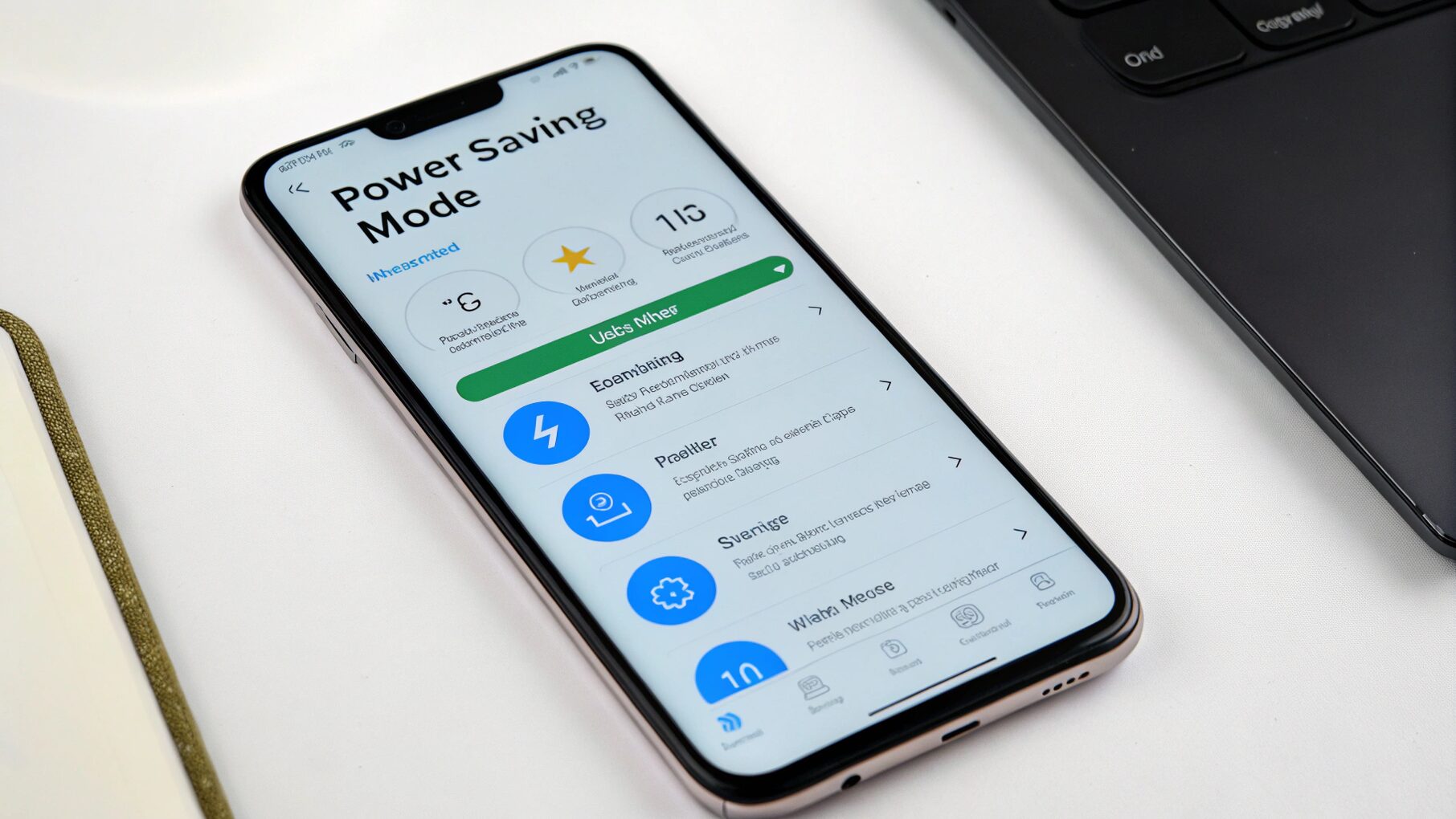 режим энергосбережения на смартфоне