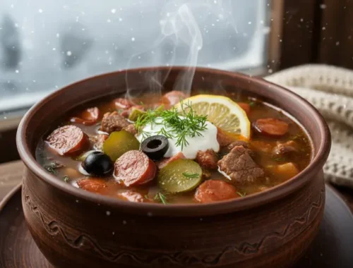 Классическая мясная сборная солянка: лучший рецепт, секреты и советы — статья