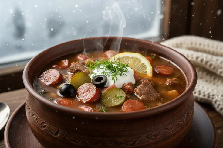 Классическая мясная сборная солянка: лучший рецепт, секреты и советы — статья