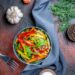 Рецепты салатов с печеными овощами